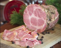 Coppa cuite au genièvre