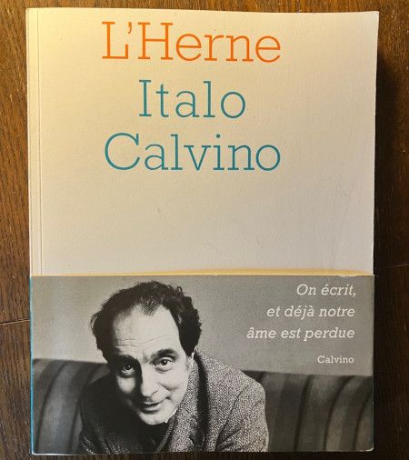Italo Calvino - Les cahiers de L'Herne - couverture