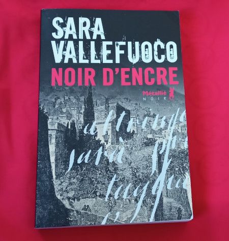 Sara Vallefuoco, Noir d’encre - couverture