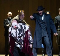 Un moment de Rigoletto à l'Opéra Bastille