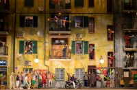 Un moment de Il barbiere di Siviglia de Gioacchino Rossini à l'Opéra Bastille