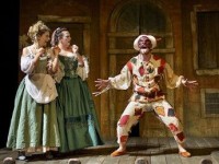 Une scène de Arlecchino furieux